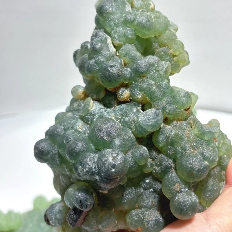 4 Pieces Beautiful Large Prehnite Stone Specimen - Image 2