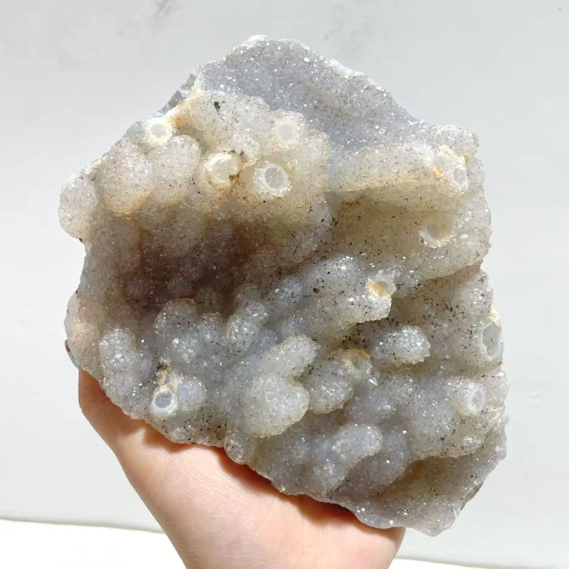 4 Pieces Beautiful Quartz Cluster Raw Stone Specimen - Image 3