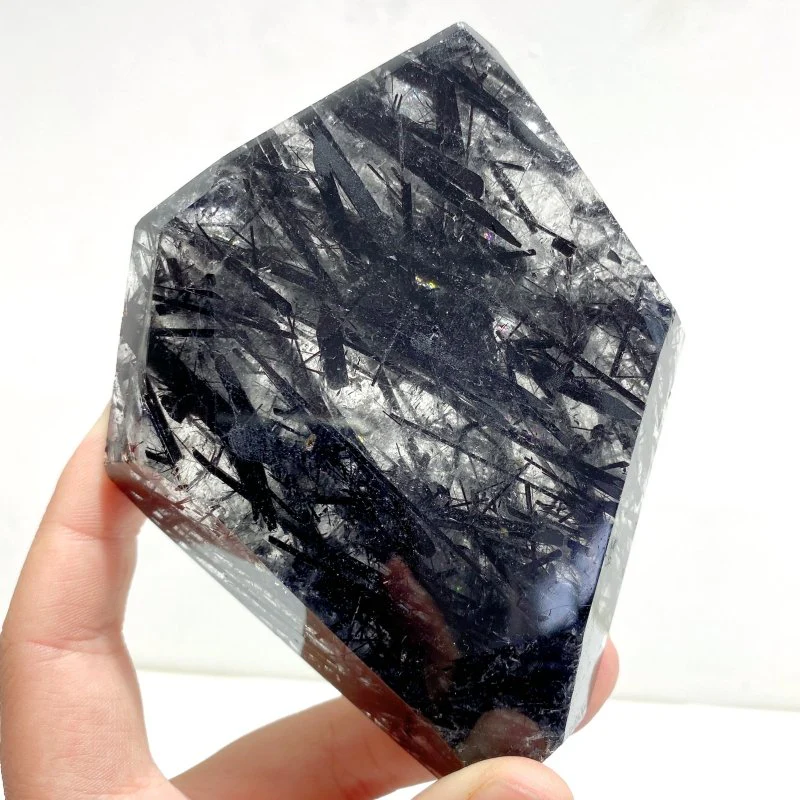4 Pieces Large Black Tourmaline Free Form - Image 6
