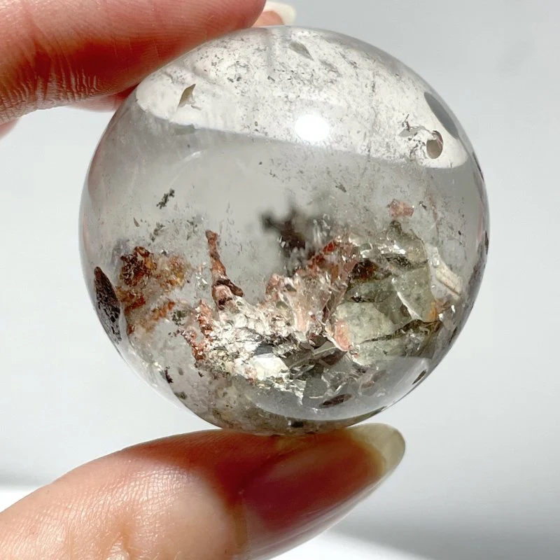 4 Pieces Unique Garden Quartz Sphere - Image 4
