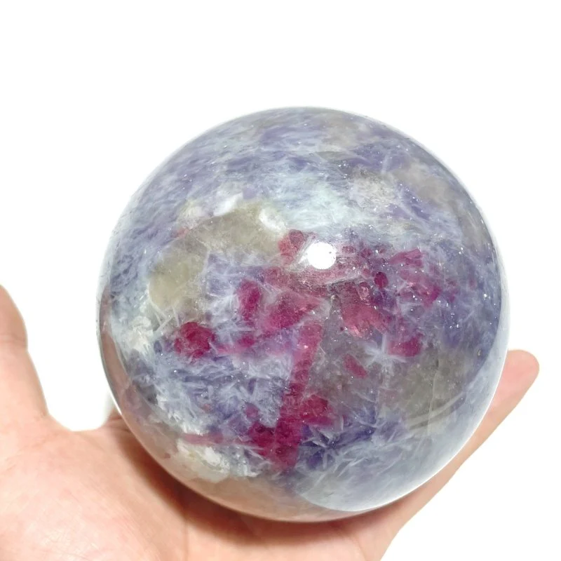 4 Pieces High Quality Large Unicorn Stone Spheres - Image 3