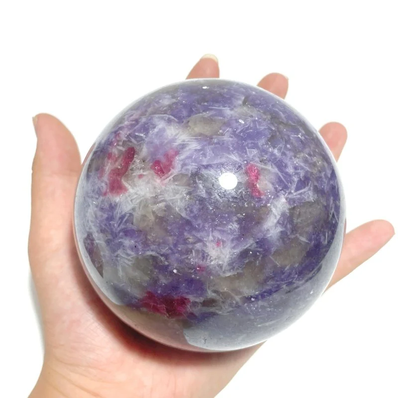 4 Pieces High Quality Large Unicorn Stone Spheres - Image 4