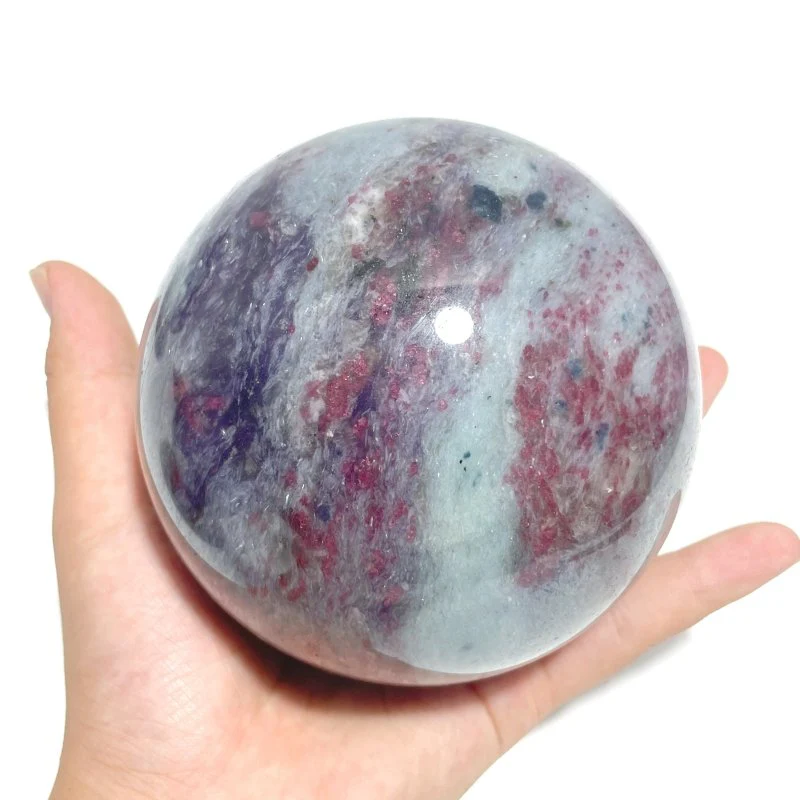 4 Pieces High Quality Large Unicorn Stone Spheres - Image 6