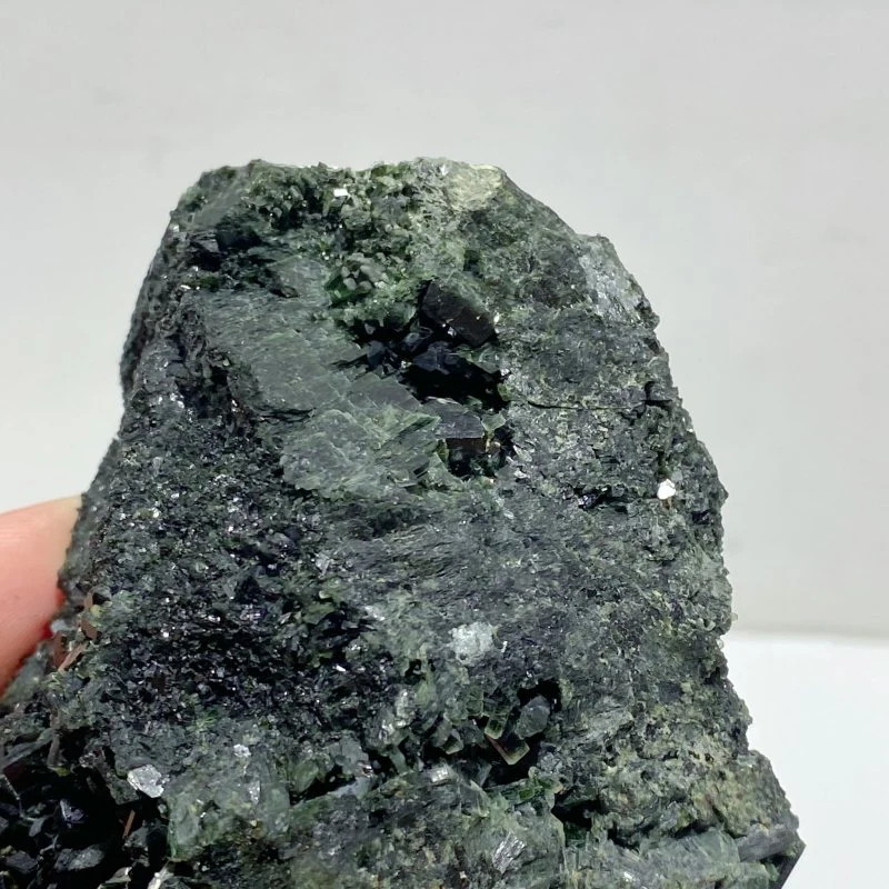 4 Pieces Raw Epidote Stone Specimen For Collection - Image 5