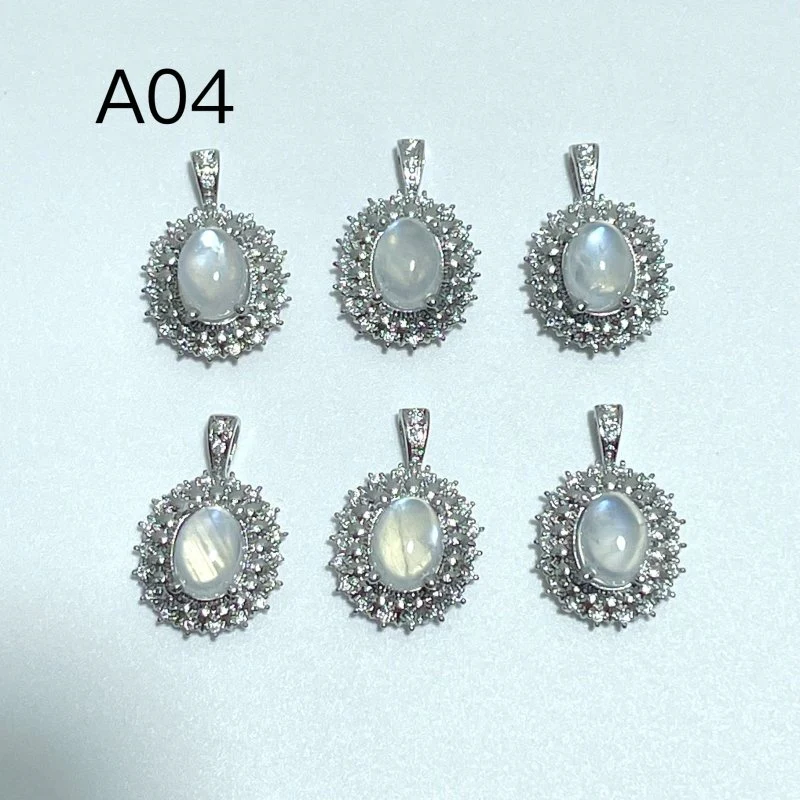 4 Styles Moonstone Pendant Wholesale - Image 5