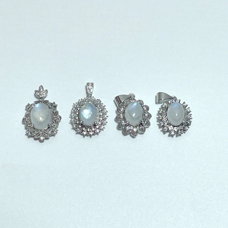 4 Styles Moonstone Pendant Wholesale - Image 6