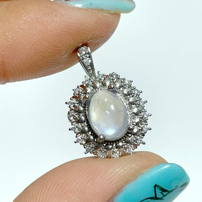 4 Styles Moonstone Pendant Wholesale - Image 8