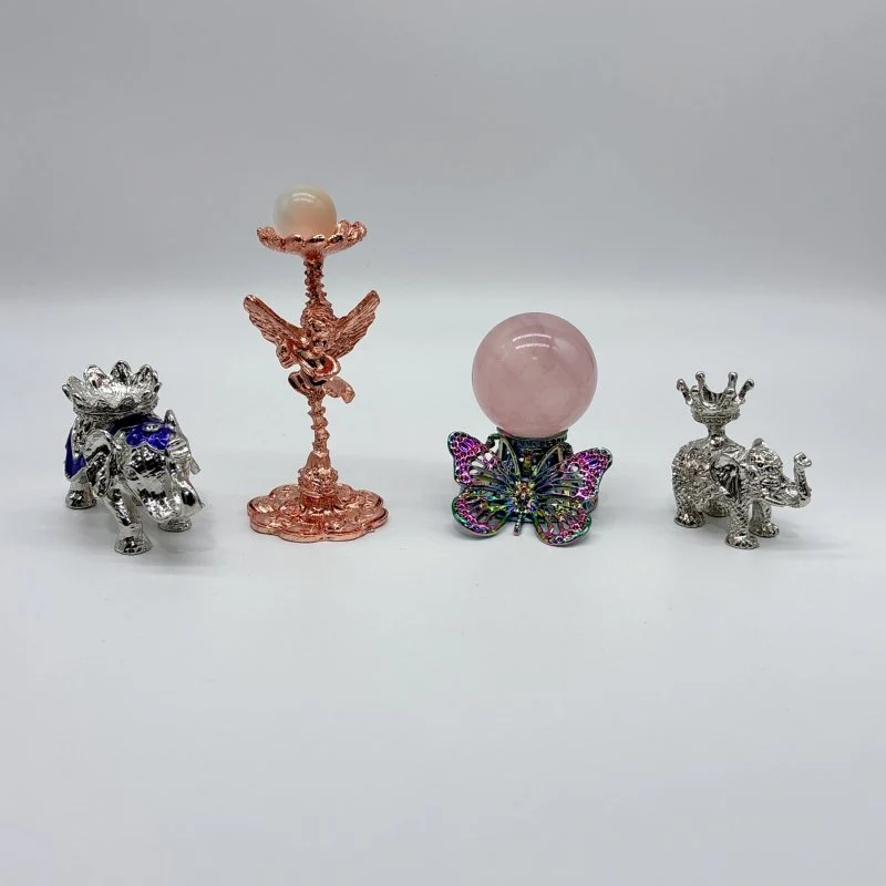 4 Styles Metal Crystal Sphere Stand Wholesale - Image 4