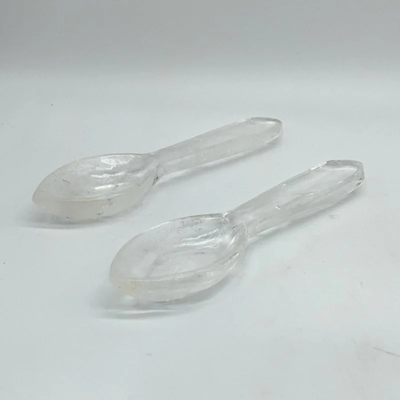4 Types Spoon Carving Rose Quartz Green Aventurine Wholesale - Image 6