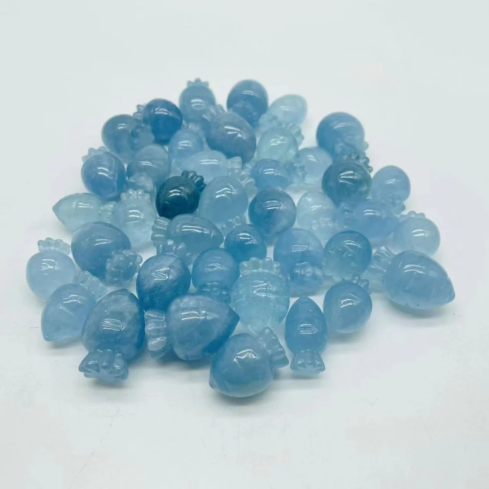 40 Pieces High Quality Aquamarine Carrot - Image 5