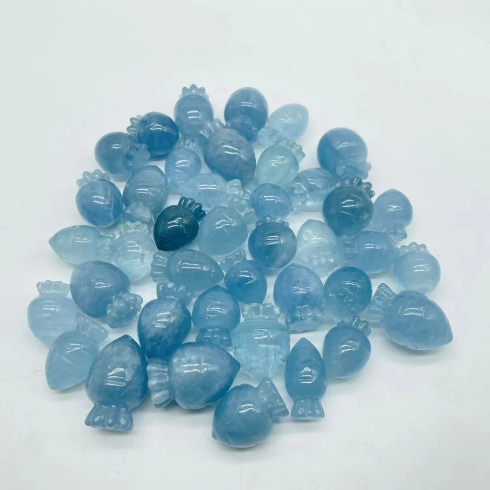 40 Pieces High Quality Aquamarine Carrot - Image 6