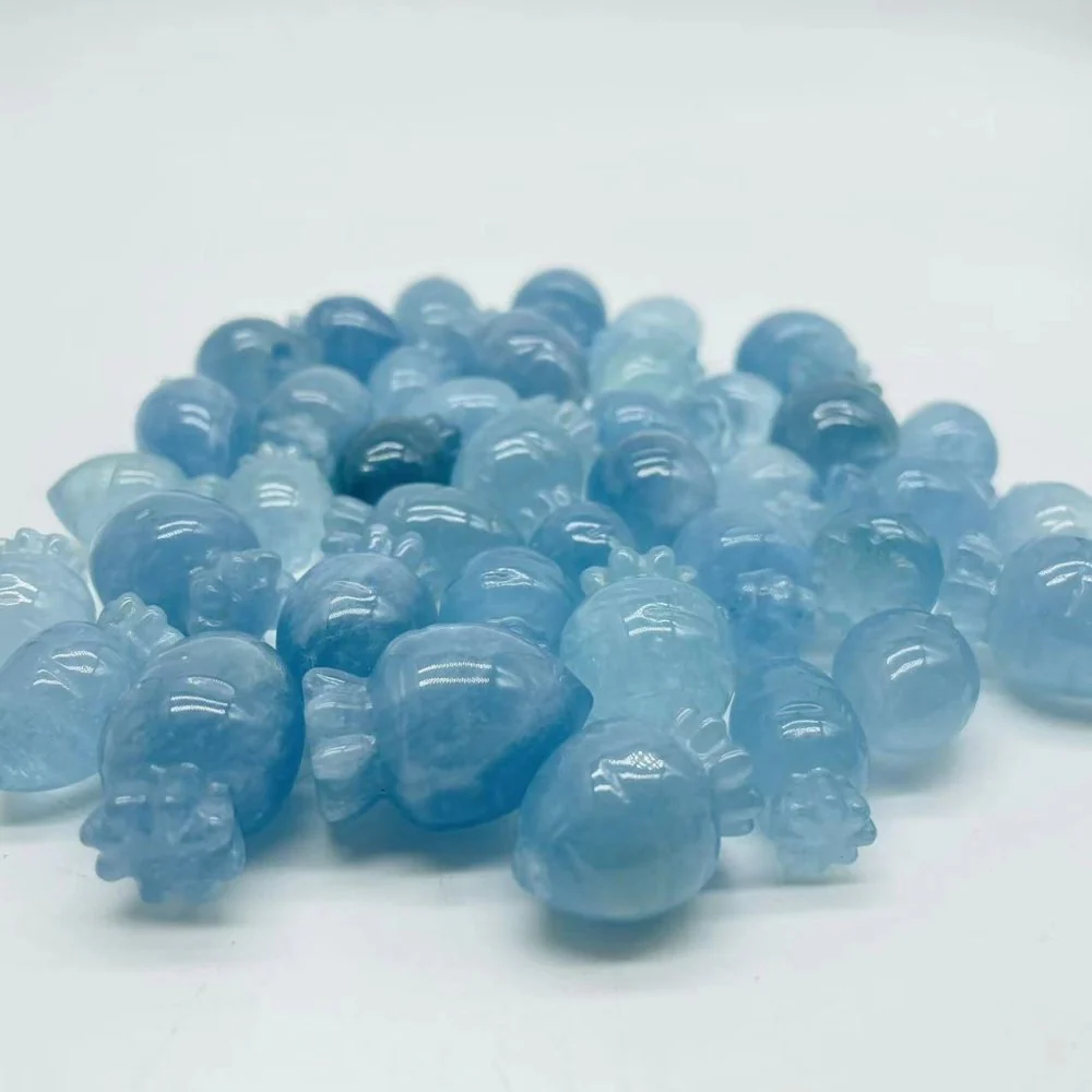 40 Pieces High Quality Aquamarine Carrot - Image 7