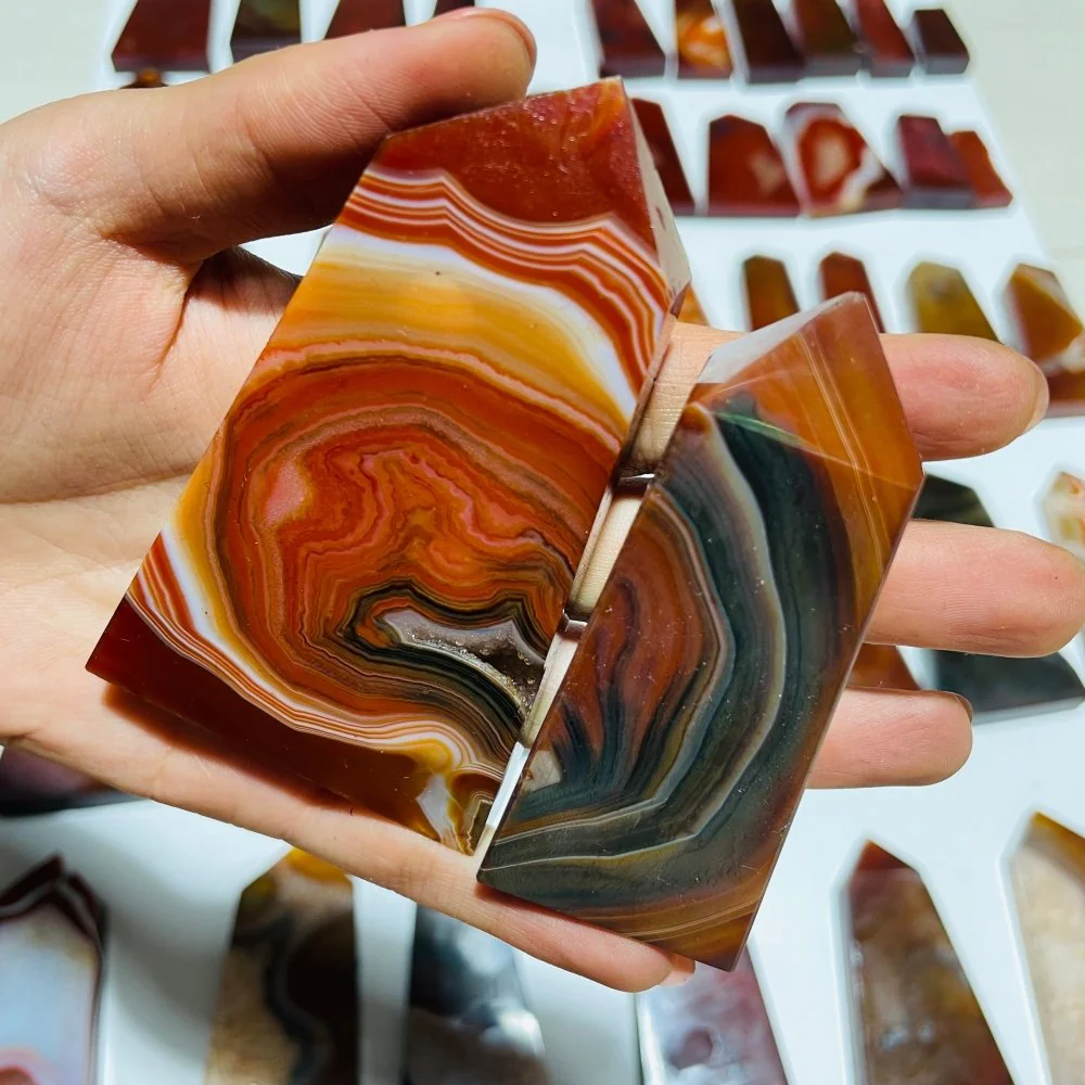 46 Pieces Carnelian Tower Points - Image 3