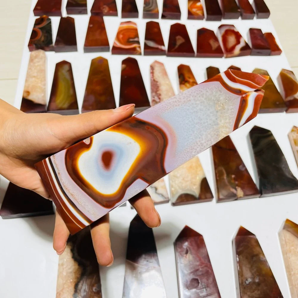 46 Pieces Carnelian Tower Points - Image 5