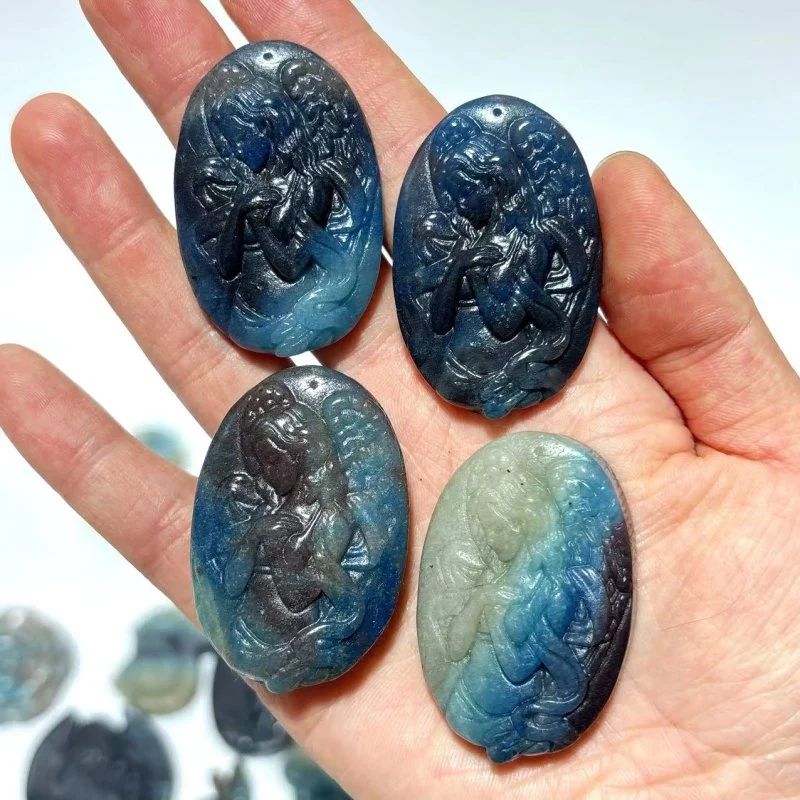 48 Pieces Trolleite Stone Mixed Animals Carving - Image 8