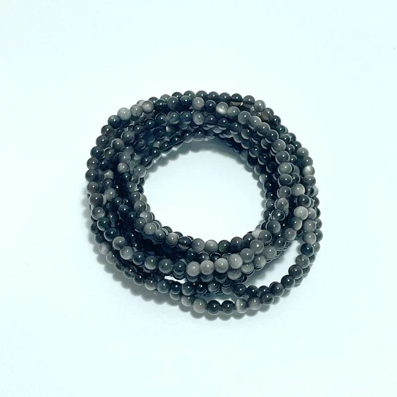 4MM Mini Beads Bracelet Wholesale Opalite Hematite Tiger Eye - Image 5