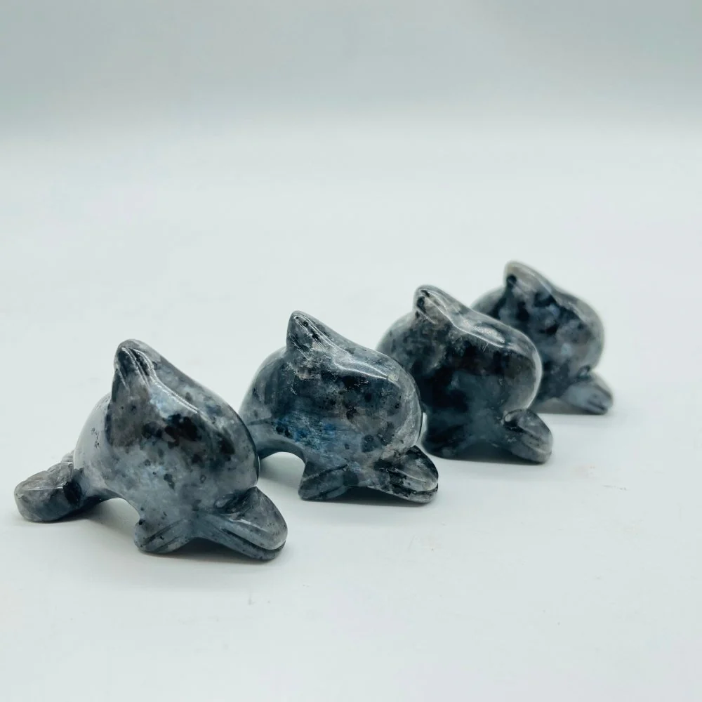 4Types Dolphin Carving Wholesale Chevron Amethyst & Sodalite - Image 9