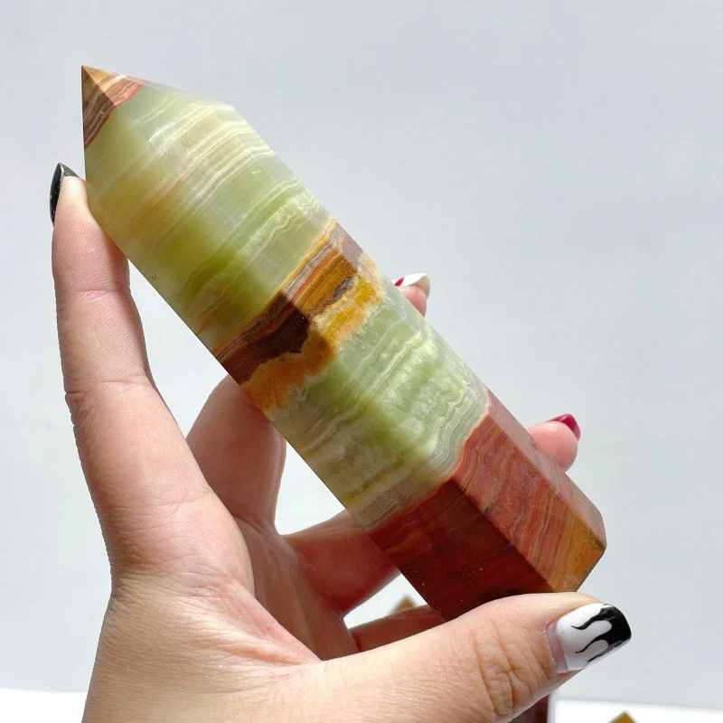 5.5-8In Large Afghanistan Jade Tower Point Wholesale - Image 6