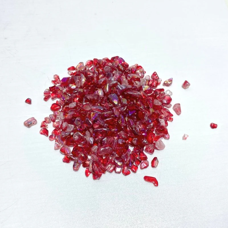 5 Colors Aura Clear Quartz Gravel Chips Wholesale - Image 2