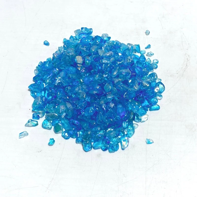 5 Colors Aura Clear Quartz Gravel Chips Wholesale - Image 3