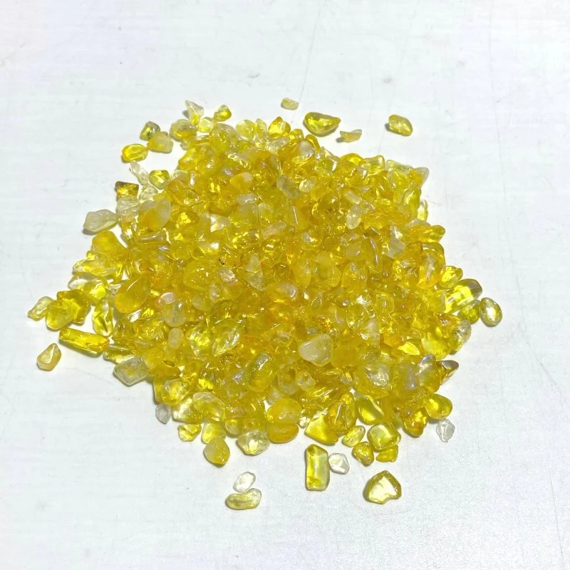 5 Colors Aura Clear Quartz Gravel Chips Wholesale - Image 4