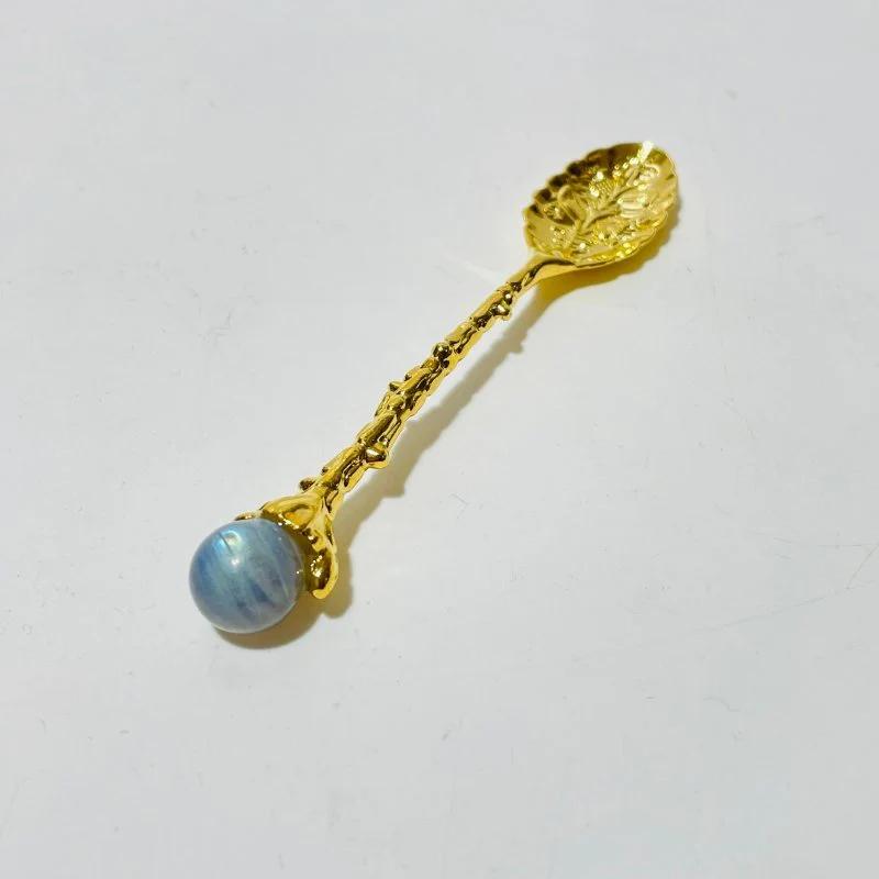 5 Colors Coffee Spoon With High Quality Labradorite Sphere Wholesale - Image 6