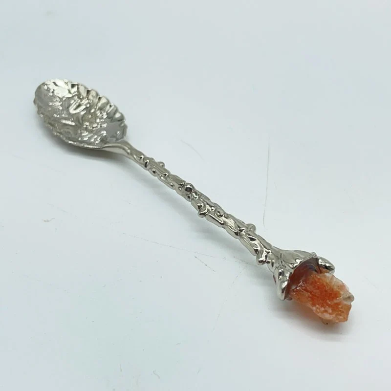5 Colors Coffee Spoon With Sunstone Raw Stone Wholesale - Image 5