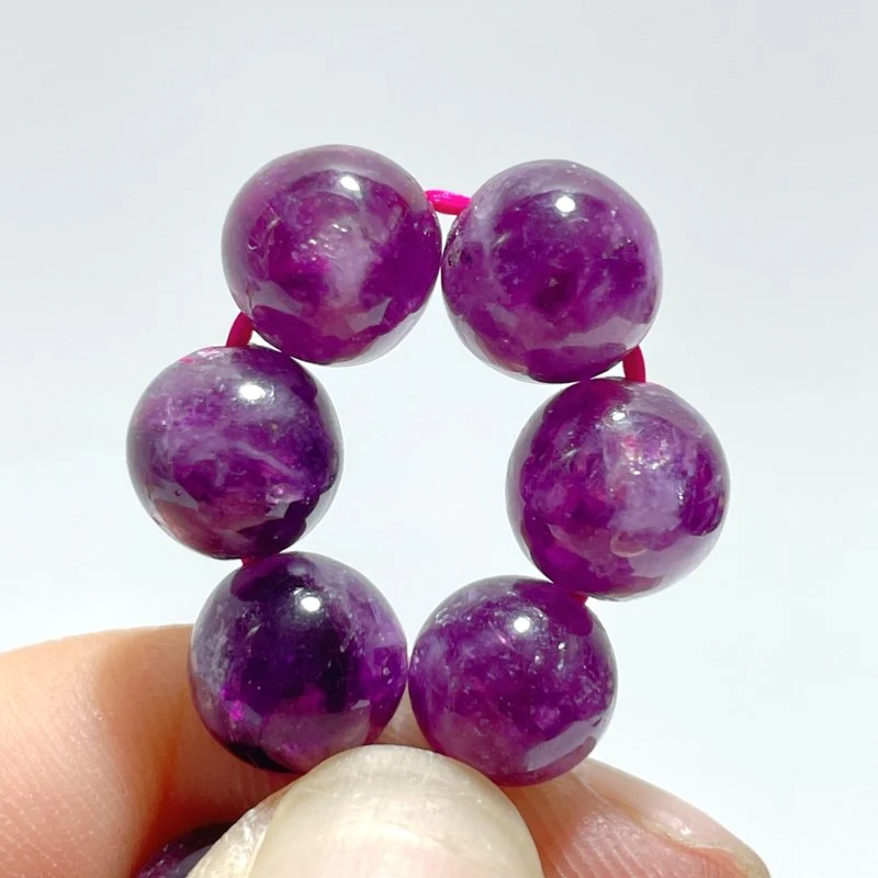 11 Pieces Beautiful Spark Lepidolite High Quality Bracelets (HGUB26) - Image 7