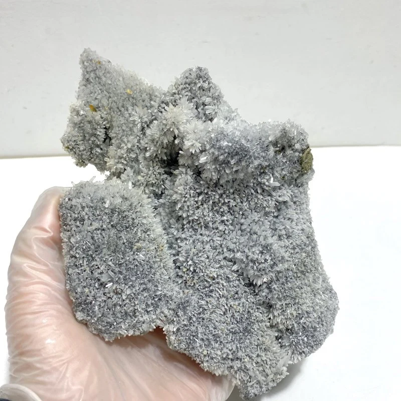 5 Pieces Black Clear Quartz Cluster Raw Side Tower - Image 2