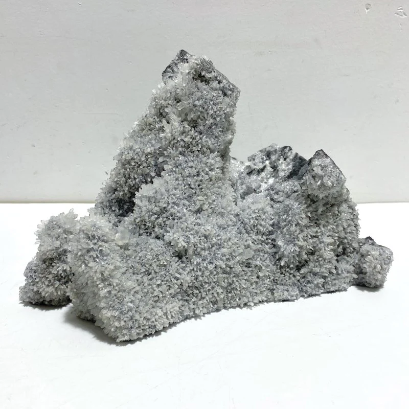 5 Pieces Black Clear Quartz Cluster Raw Side Tower - Image 4