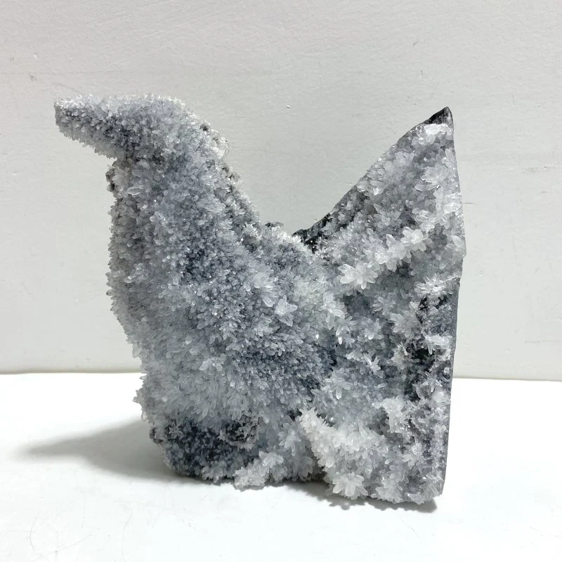 5 Pieces Black Clear Quartz Cluster Raw Side Tower - Image 7
