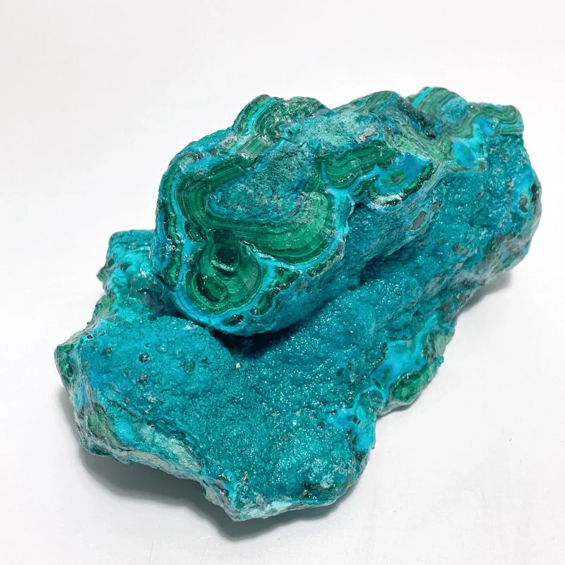 5 Pieces Chrysocolla Mixed Malachite Raw Stone Specimen - Image 3