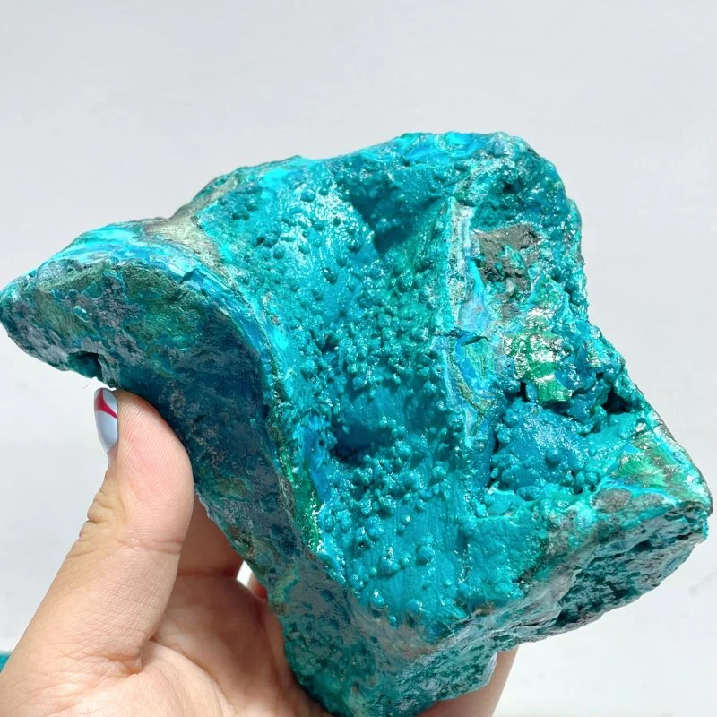 5 Pieces Chrysocolla Mixed Malachite Raw Stone Specimen - Image 6