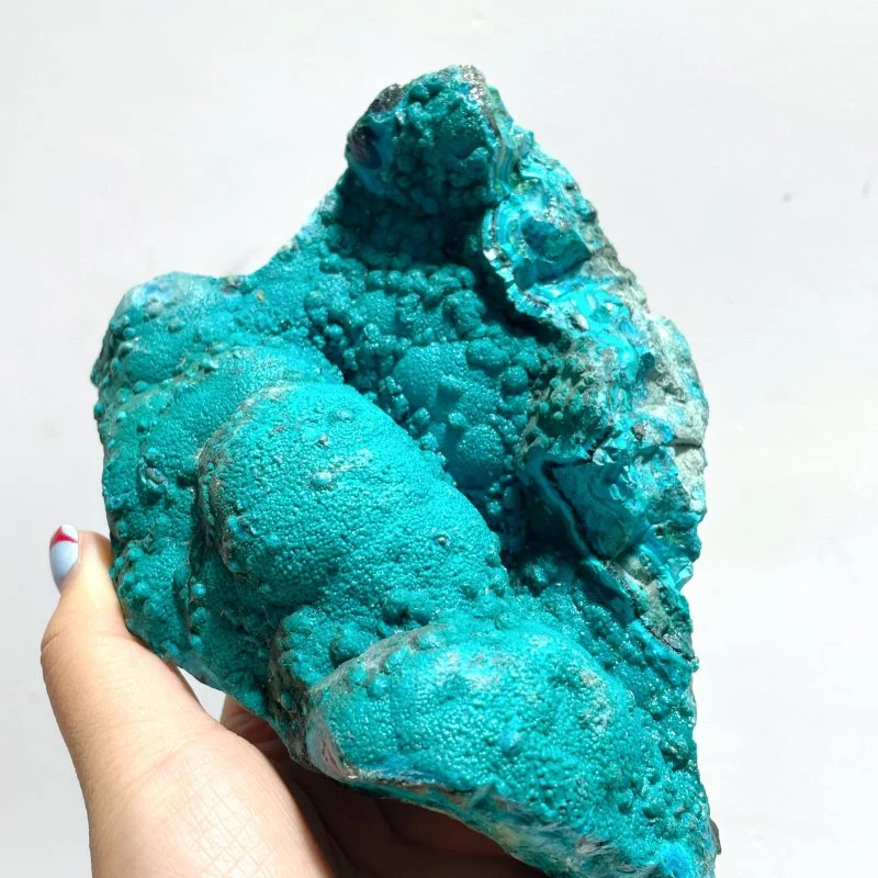 5 Pieces Chrysocolla Mixed Malachite Raw Stone Specimen - Image 5