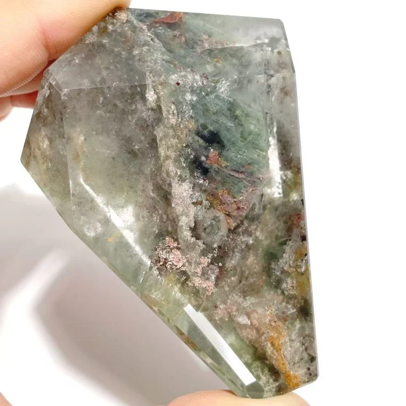 5 Pieces Beautiful Garden Quartz Free Form With Stand Home Decor - Image 5