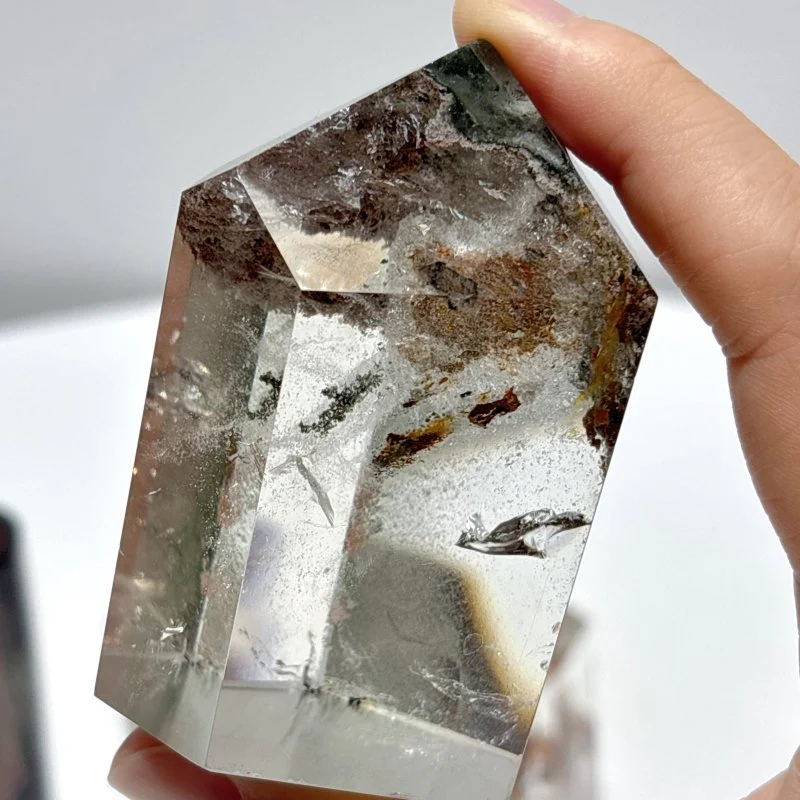 4 Pieces Beautiful Garden Quartz Tower Points - Image 2