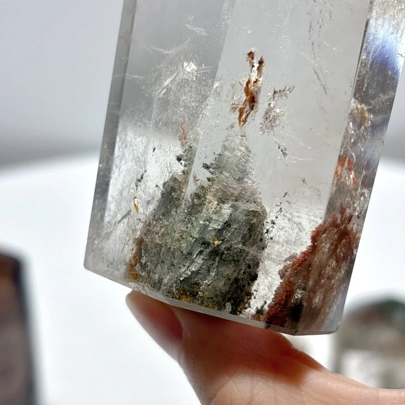 4 Pieces Beautiful Garden Quartz Tower Points - Image 5