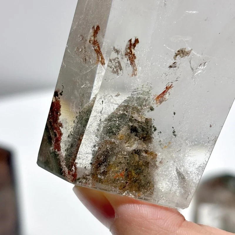 4 Pieces Beautiful Garden Quartz Tower Points - Image 6
