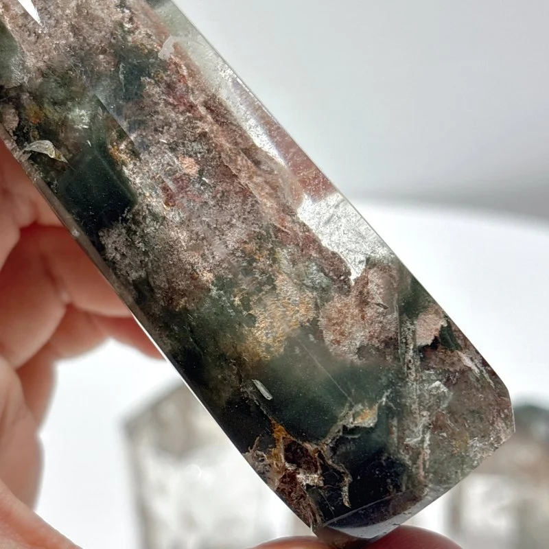 4 Pieces Beautiful Garden Quartz Tower Points - Image 9