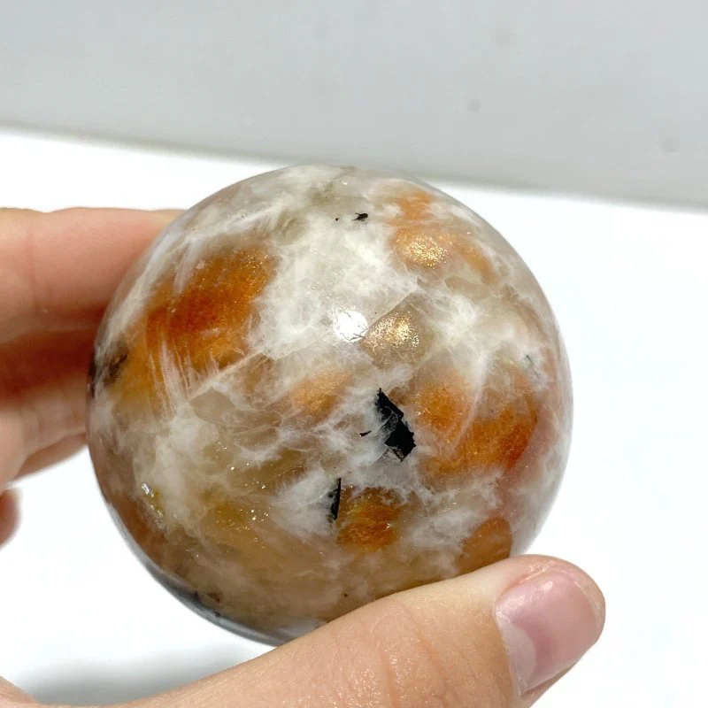 8 Pieces High Quality Sunstone Spheres - Image 5