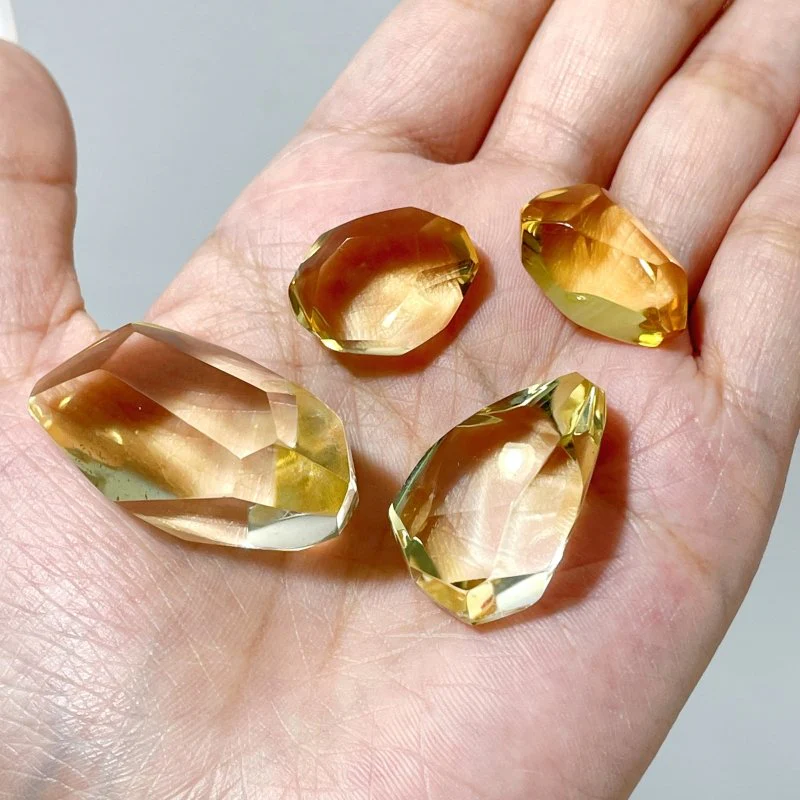 4 Pieces High Quality Natural Citrine Gem Grade Free Form - Image 6