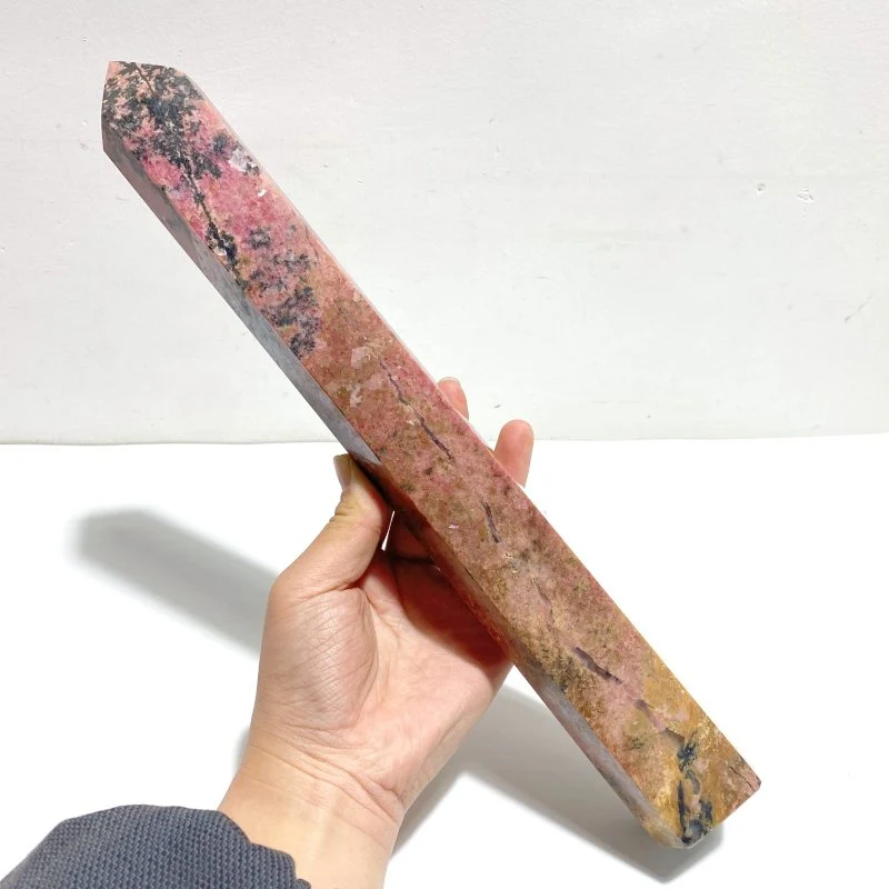 5 Pieces Large Rhodonite Points - Image 2