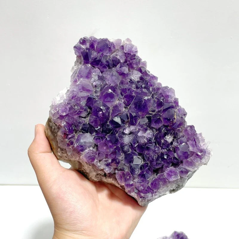 3 Pieces Large Amethyst Cluster - Image 2
