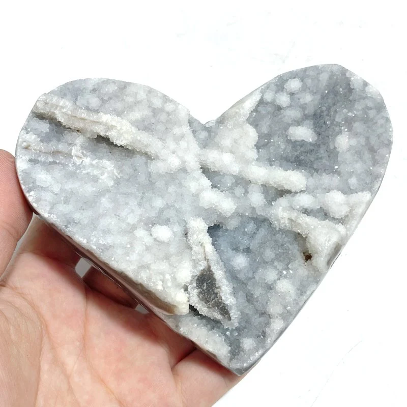 5 Pieces Sphalerite Heart With Stand - Image 3