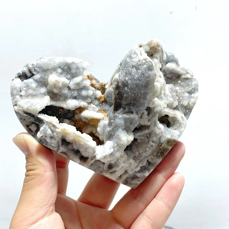 5 Pieces Sphalerite Heart With Stand - Image 5