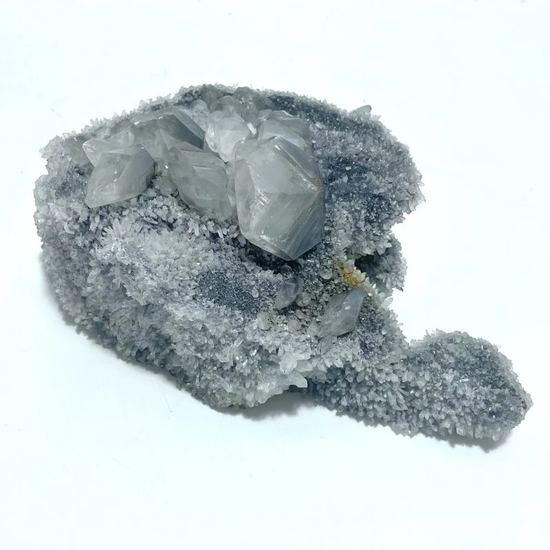 5 Pieces Black Clear Quartz Cluster Raw Side Tower - Image 5