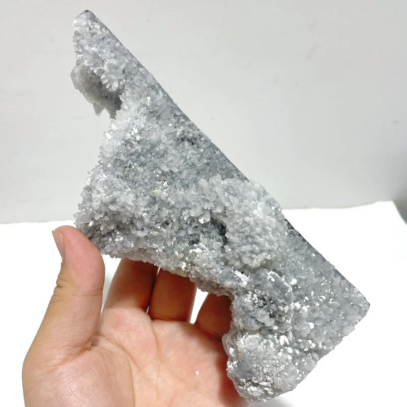 5 Pieces Black Clear Quartz Cluster Raw Side Tower - Image 6