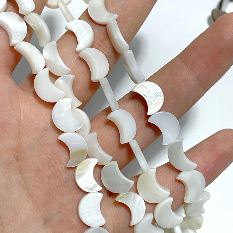 5 Shapes Shell DIY Bracelets Accessories Wholesale Heart/Moon/Star/Four Leaf Clover Random Color - Image 5