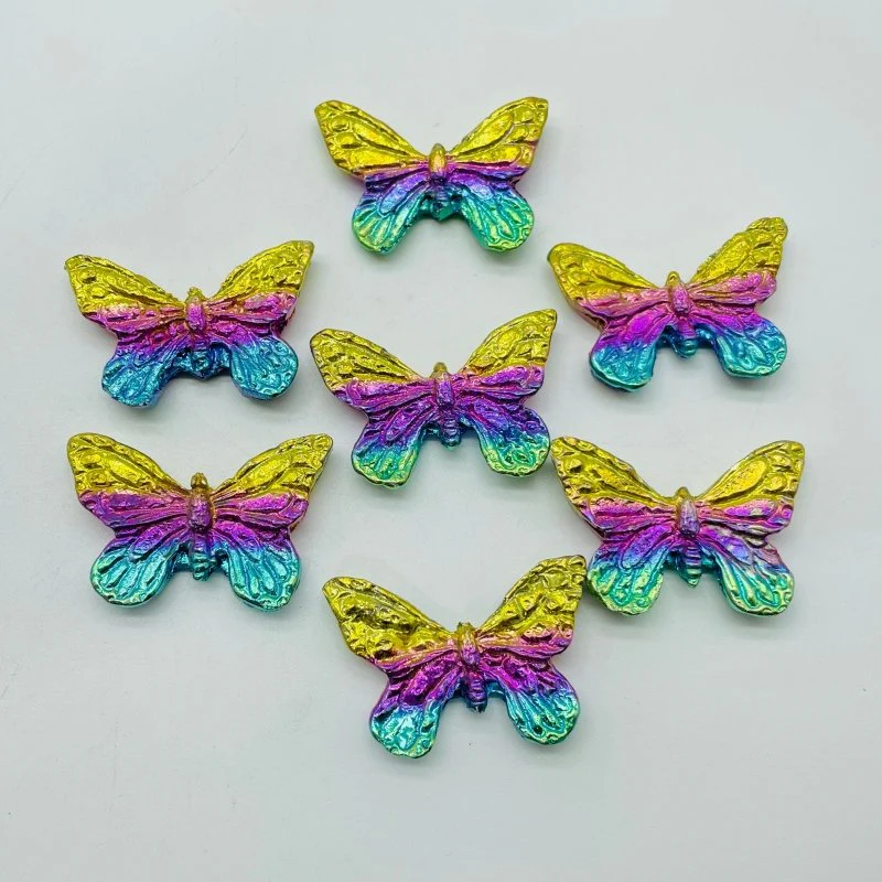 5 Types Colourful Bismuth Animals Carving Butterfly Seahorse Wholesale - Image 7
