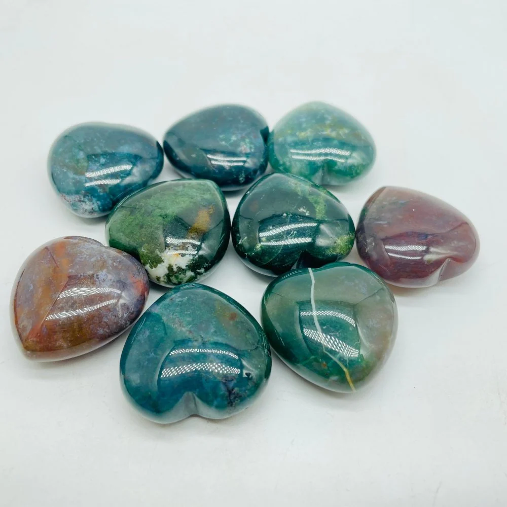 5 Types Heart Ocean Jasper&Aventurine Chevron Amethyst Wholesale - Image 2